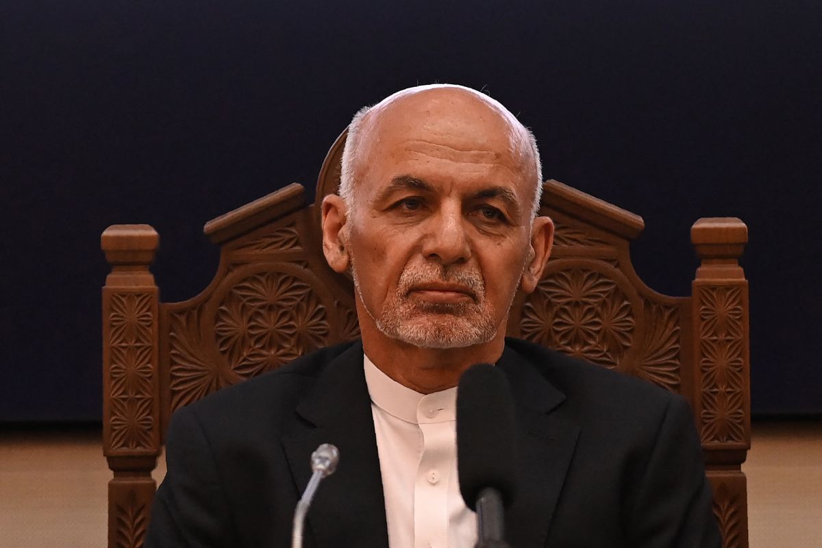 Afghanistan's President Ashraf Ghani (SAJJAD HUSSAIN/AFP via Getty Images)