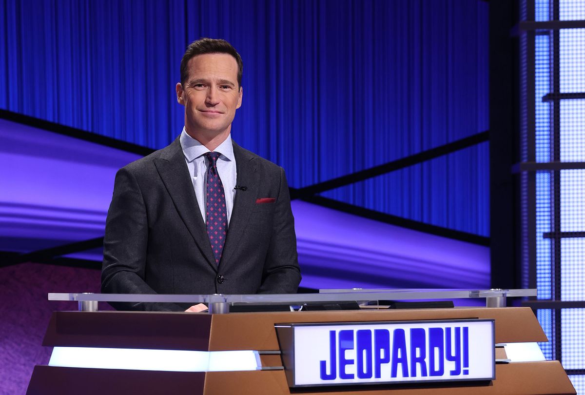 Mike Richards on "Jeopardy!" (Jeopardy Productions, Inc.)