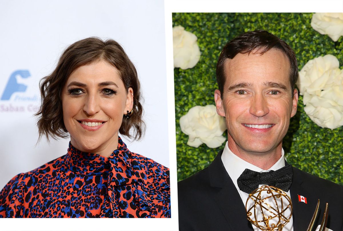 Mayim Bialik and Mike Richards (Photo illustration by Salon/Getty Images)
