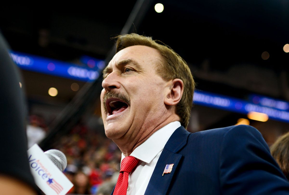 Mike Lindell, CEO of My Pillow (Stephen Maturen/Getty Images)