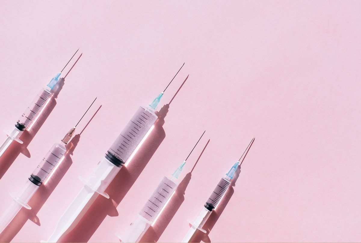 Set of syringes with medication (Anna Efetova/Getty Images)