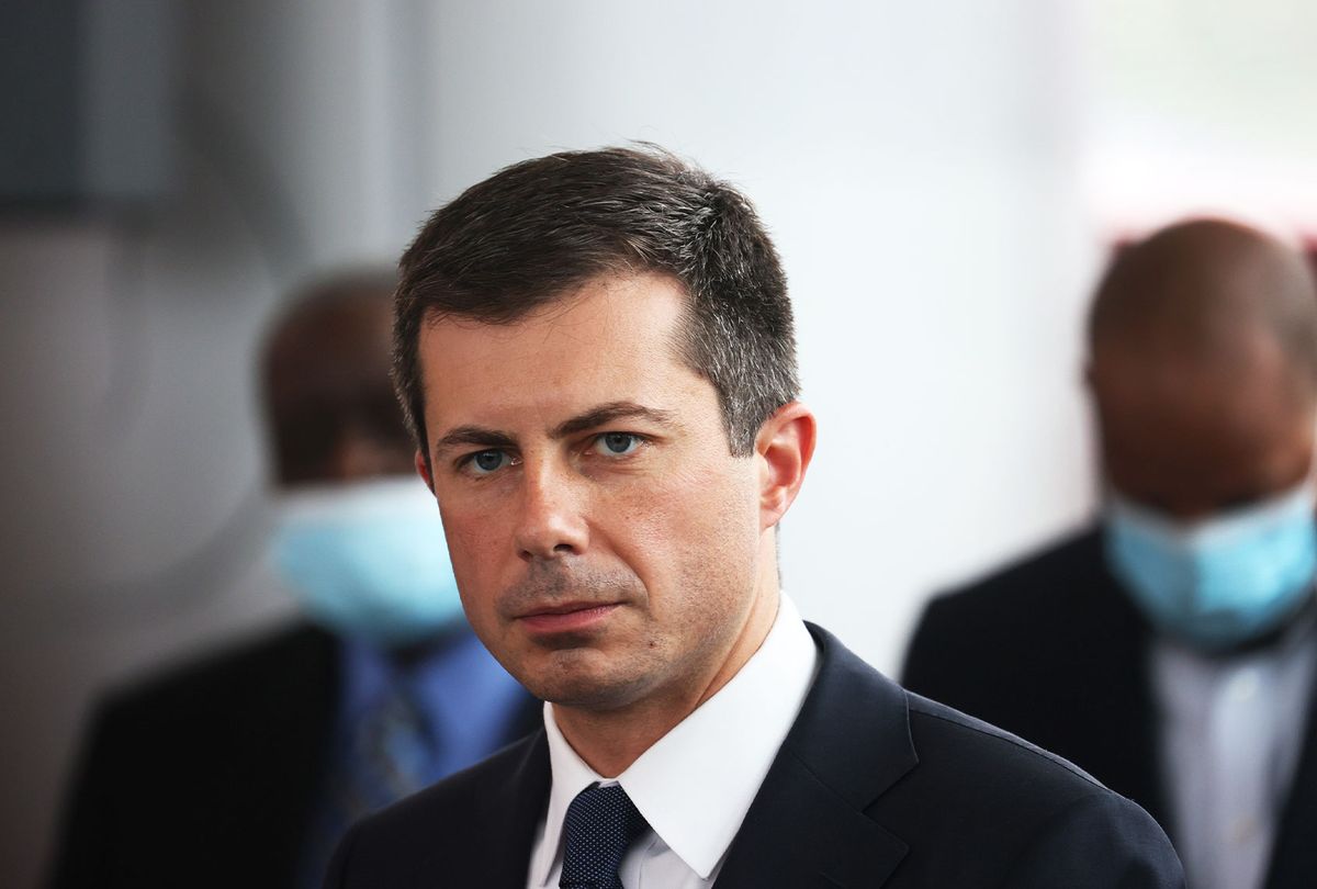 Transportation Secretary Pete Buttigieg (Scott Olson/Getty Images)