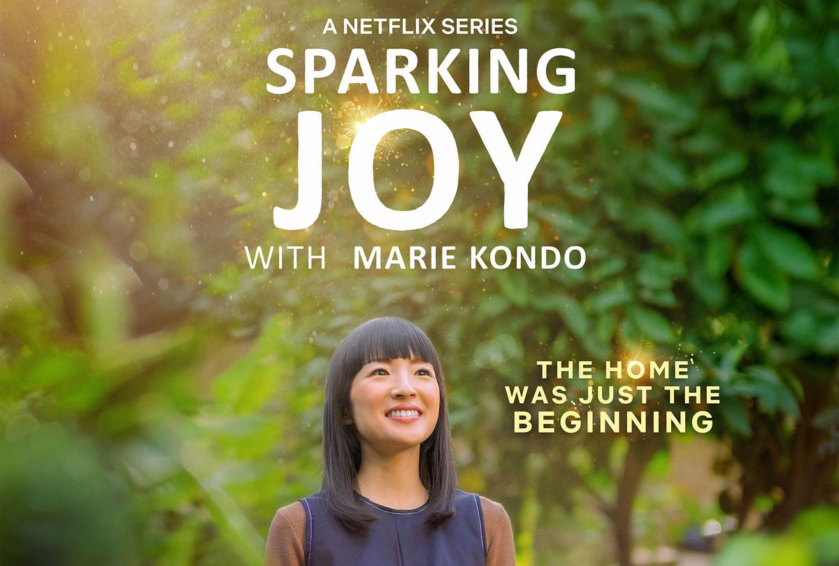 What Marie Kondo says sparking joy really looks like : NPR