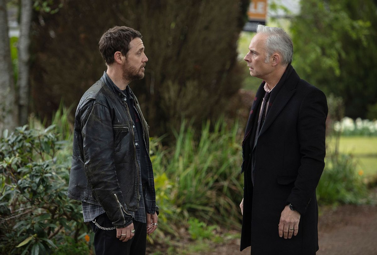 Jamie Sives and Mark Bonnar ﻿in "Guilt" (PBS/﻿Expectation/Happy Tramp North)