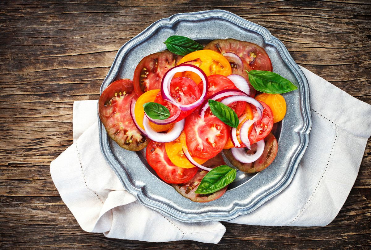 Heirloom tomato salad (Anjelika Gretskaia/REDA&CO/Universal Images Group via Getty Images)