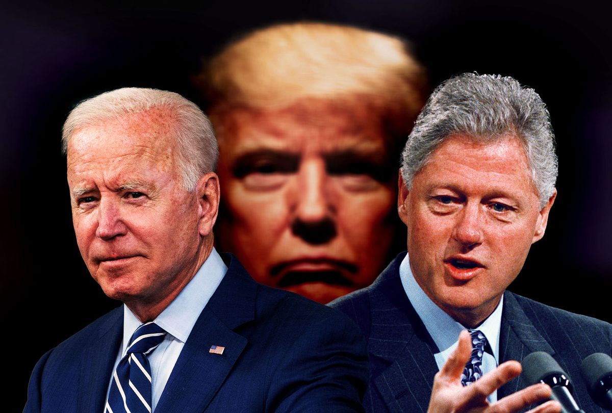 Joe Biden, Bill Clinton and Donald Trump (Photo illustration by Salon/Getty Images)