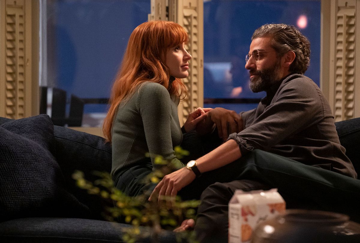 Jessica Chastain and Oscar Isaac in "Scenes from a Marriage" (Jojo Whilden/HBO)