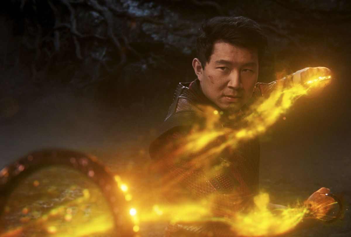 Simu Liu as Shang-Chi in "Shang-Chi and the Legend of the Ten Rings" (Marvel Studios)