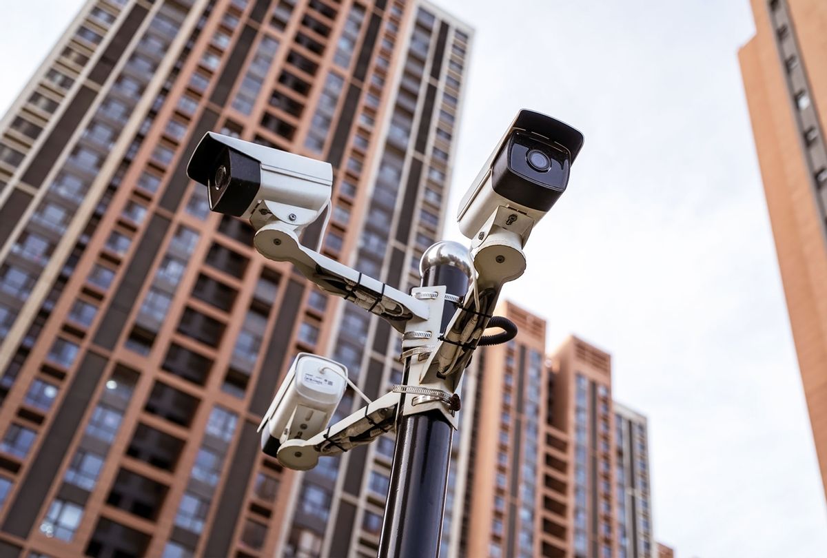 Security camera in the city (Getty Images/Zhengshun Tang)