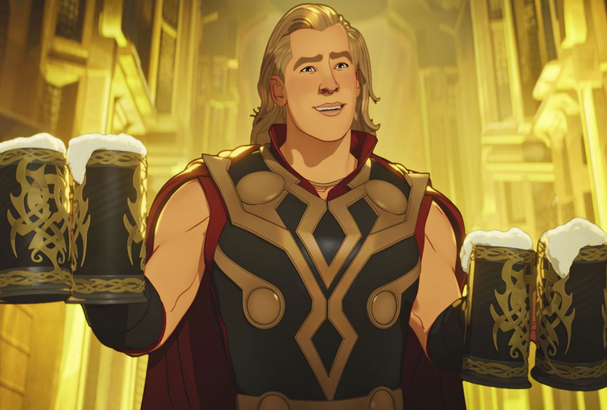 Thor in Marvel's "What If...?" (Marvel Studios/Disney+)