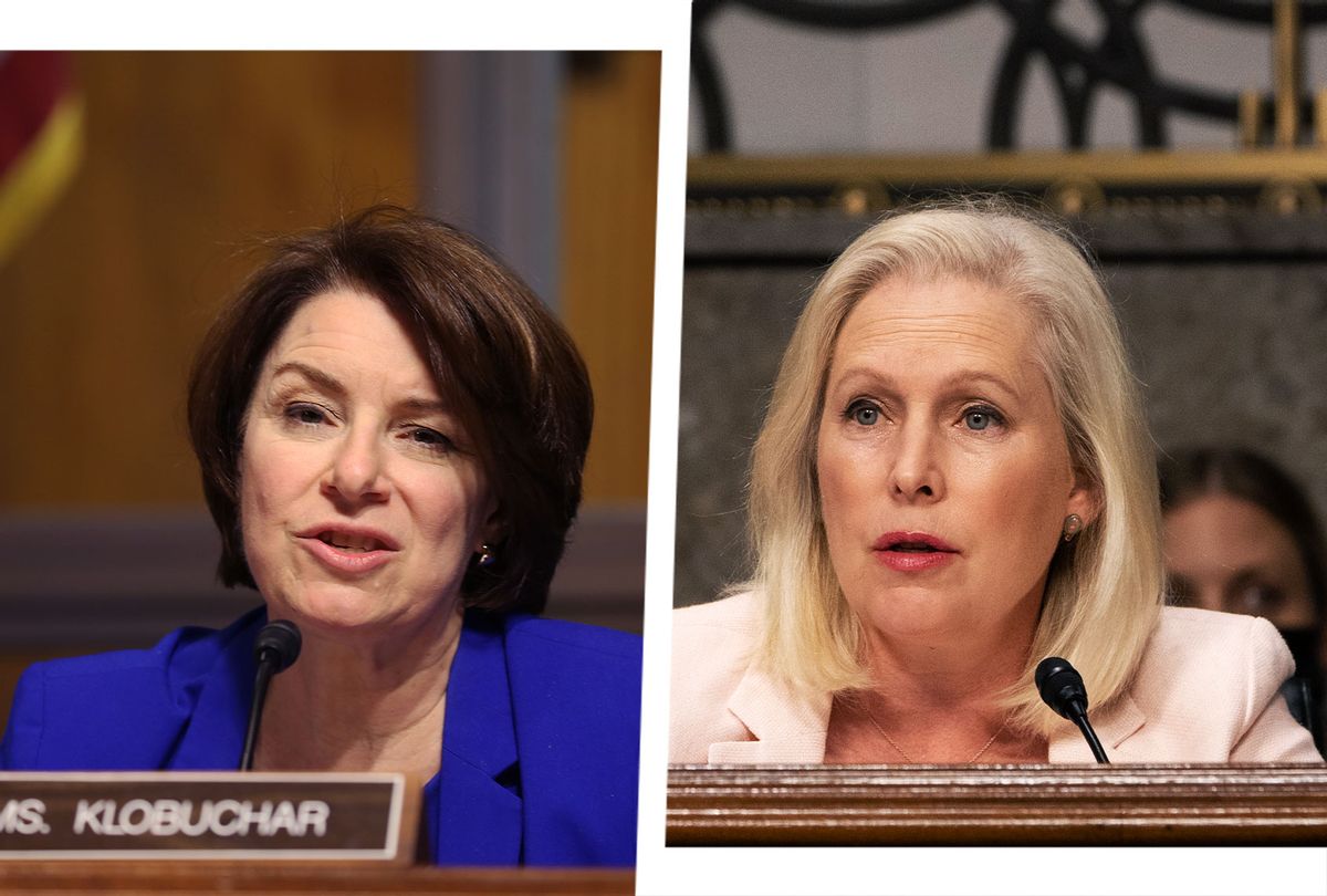 Amy Klobuchar and Kirsten Gillibrand (Photo illustration by Salon/Getty Images)