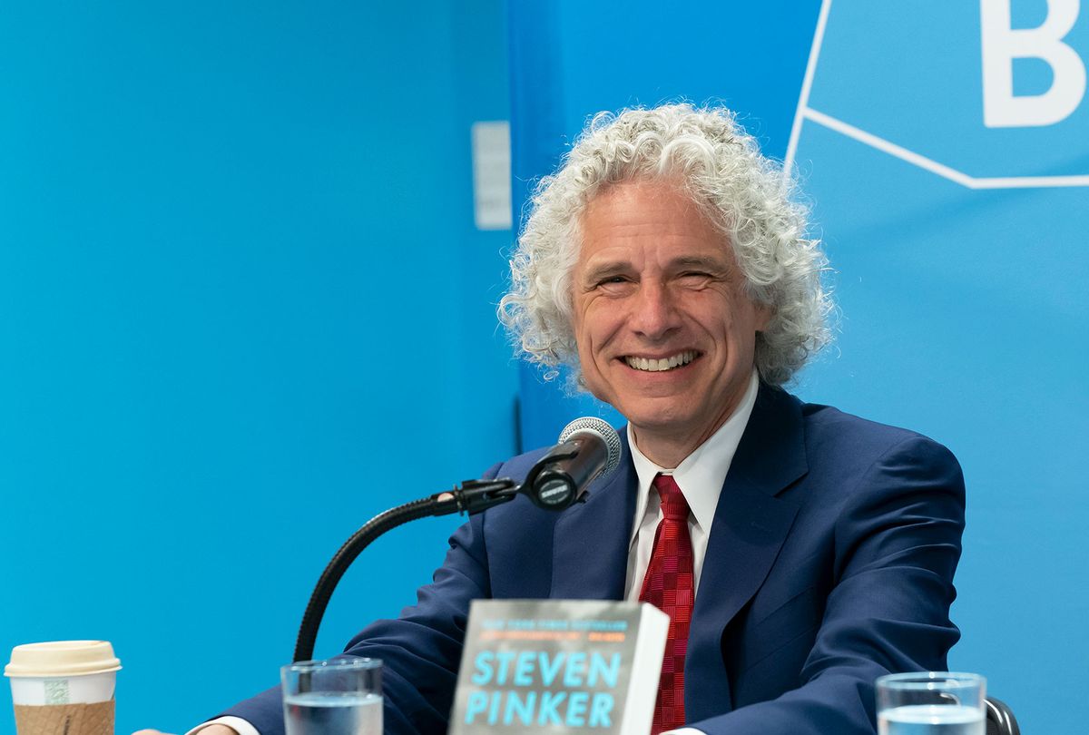 Author Steven Pinker (Lev Radin/Pacific Press/LightRocket via Getty Images)