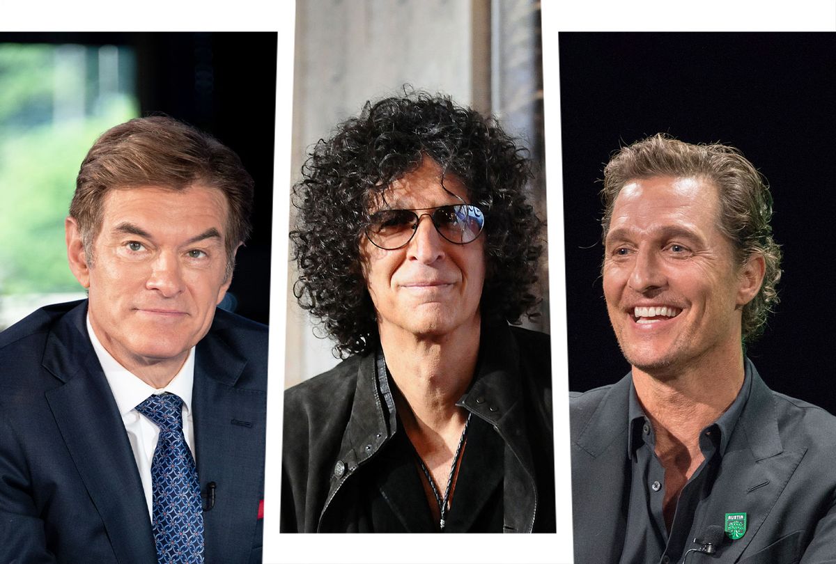 Dr. Oz, Howard Stern and Matthew McConaughey (Photo illustration by Salon/Getty Images)