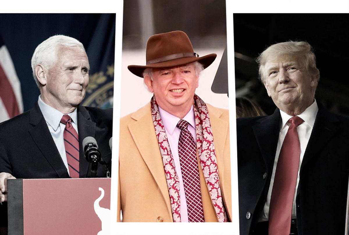 Mike Pence, John Eastman and Donald Trump (Photo illustration by Salon/Getty Images)