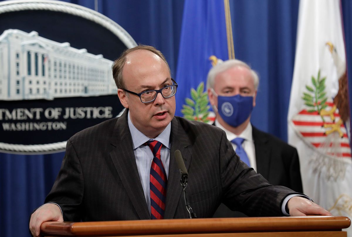 Former Assistant US Attorney General Jeffrey Clark (YURI GRIPAS/POOL/AFP via Getty Images)