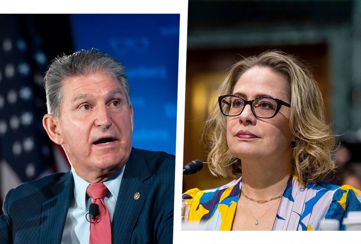 "Direct attack on working people": On their way out, Manchin and Sinema vote to kneecap the NLRB