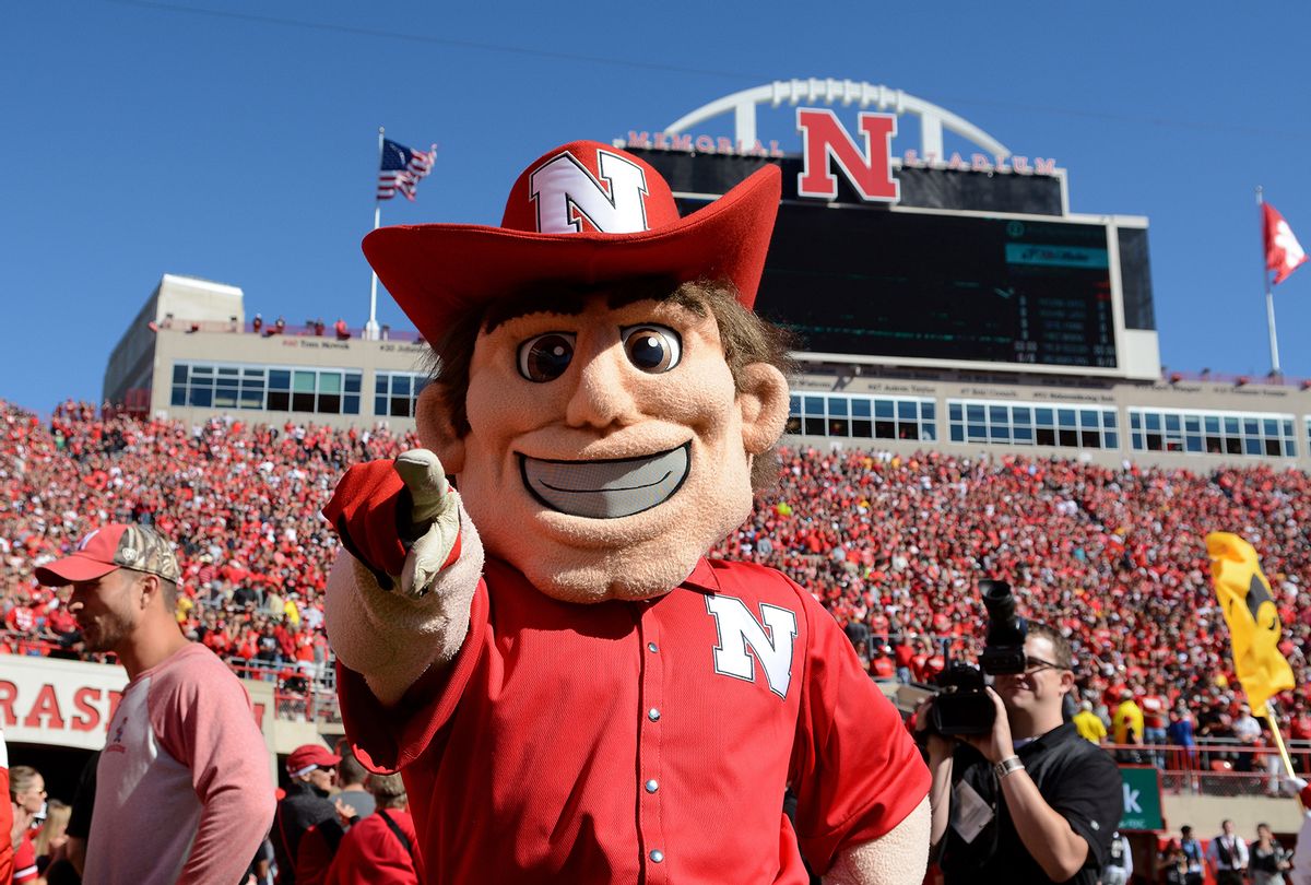 University of Nebraska mascot Herbie Husker (Getty Images)