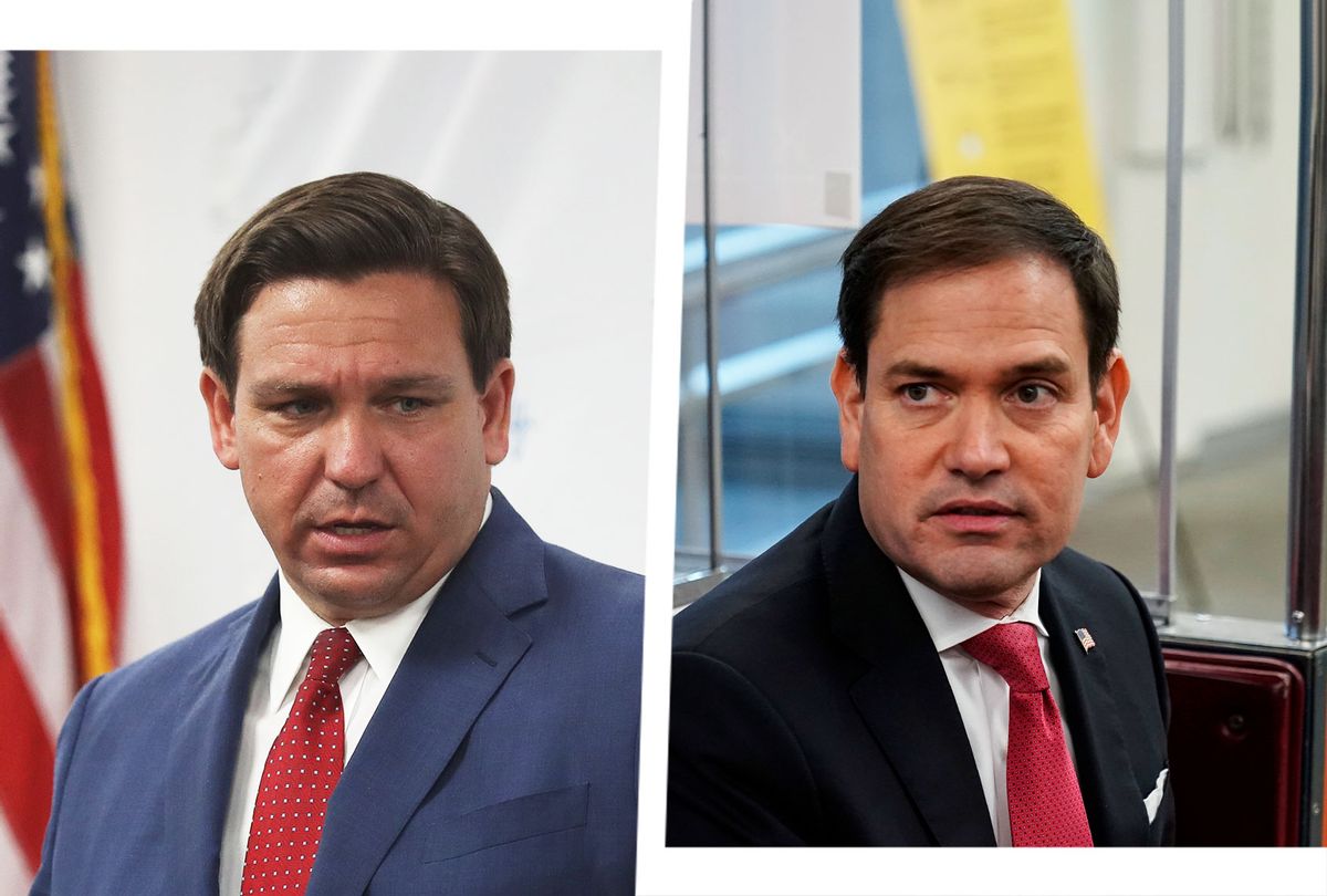 Ron DeSantis and Marco Rubio (Photo illustration by Salon/Getty Images)