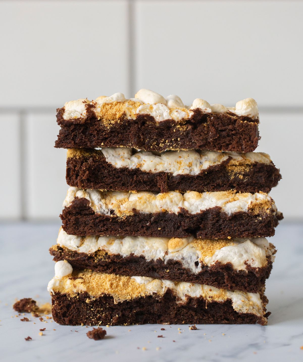 S'mores brownies (Images by Clare Barboza)