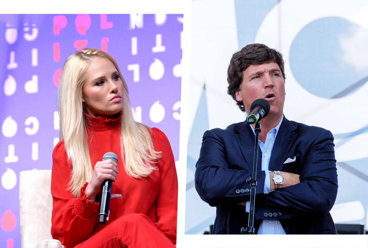 Tomi Lahren and Tucker Carlson (Photo illustration by Salon/Getty Images)