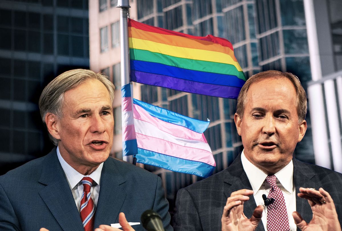 Greg Abbott and Ken Paxton (Photo illustration by Salon/Getty Images)