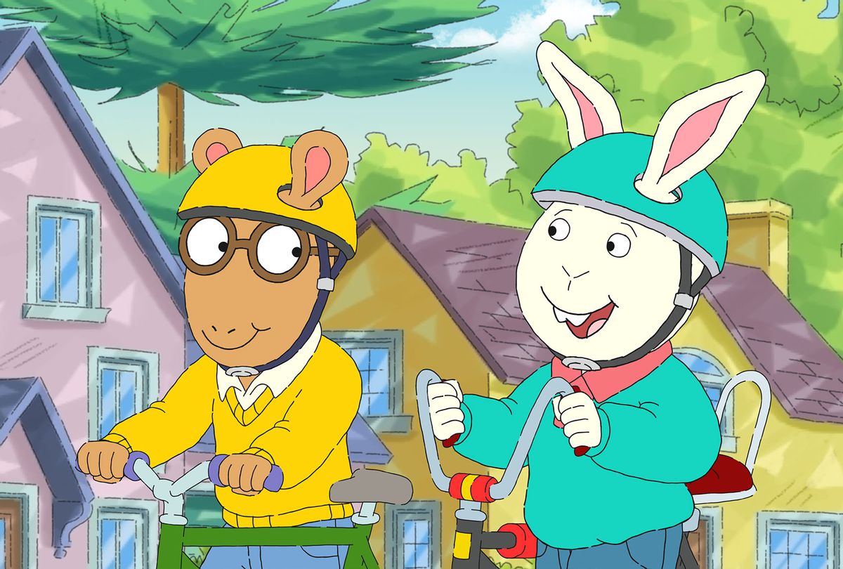 Arthur and Buster in "Blabbermouth" episode of "Arthur" (WGBH / PBS)