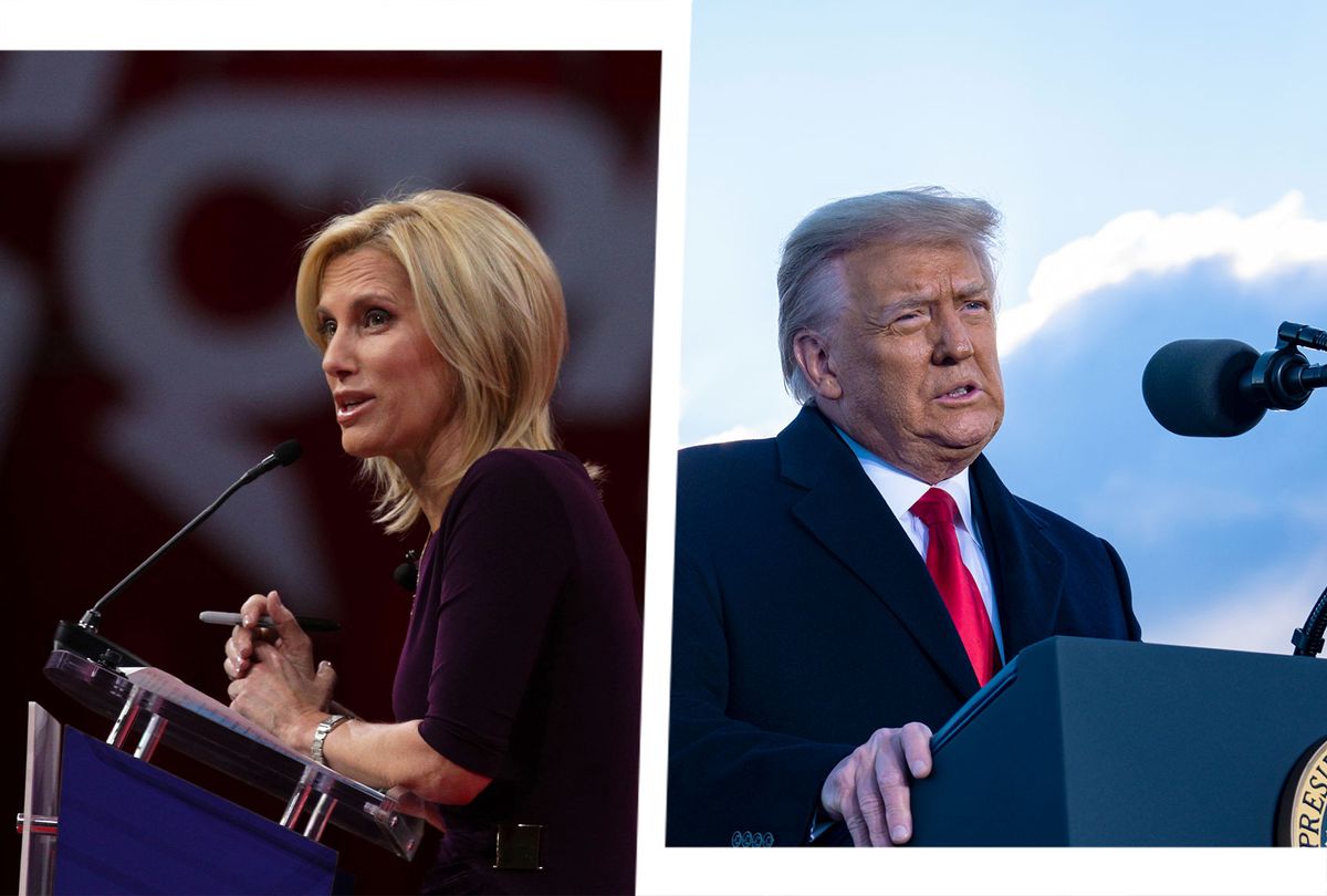 Laura Ingraham and Donald Trump (Photo illustration by Salon/Getty Images)