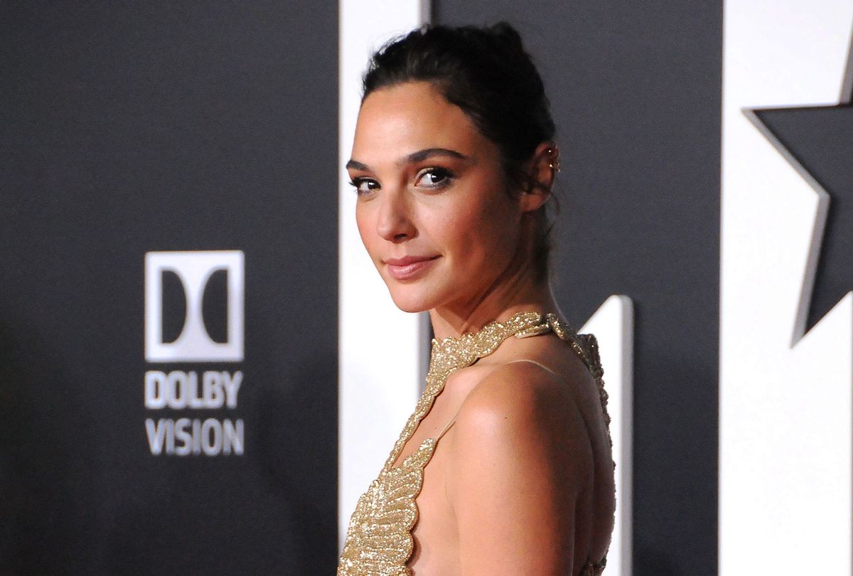 Actress Gal Gadot attends the premiere of Warner Bros. Pictures' 'Justice League' at Dolby Theatre on November 13, 2017 in Hollywood, California. (Barry King/Getty Images)