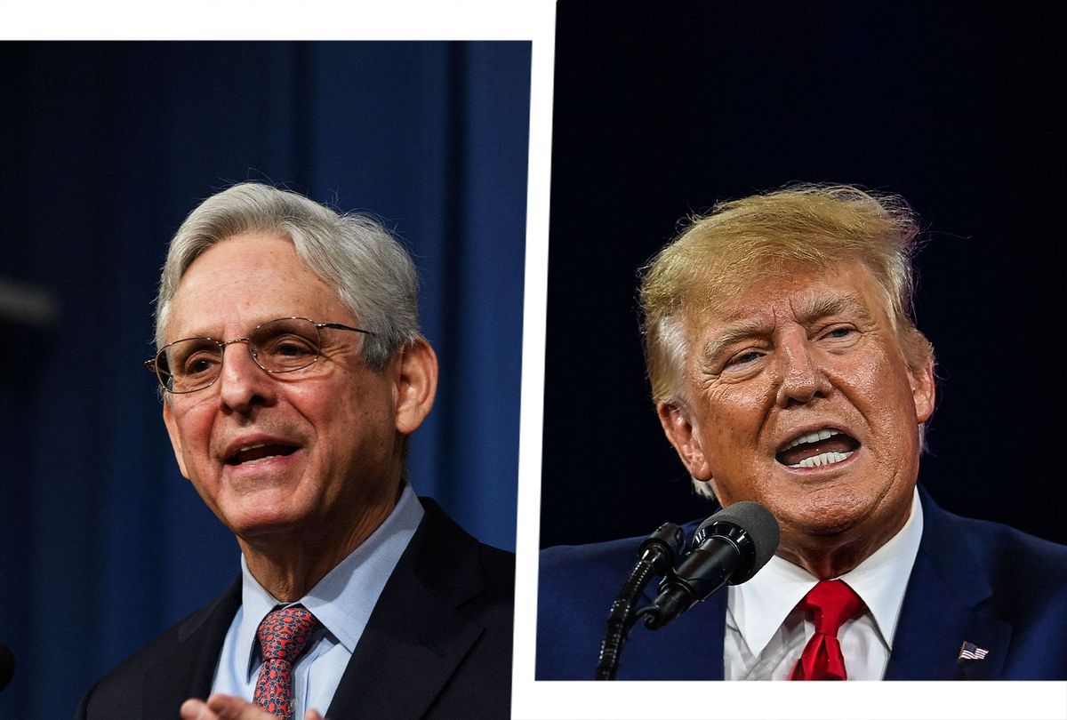 Merrick Garland and Donald Trump (Photo illustration by Salon/Getty Images)