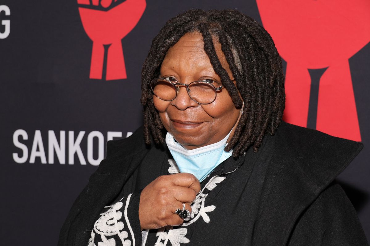 NEW YORK, NEW YORK - MARCH 01: Whoopi Goldberg attends the celebration of Harry Belafonte's 95th Birthday with Social Justice Benefit at The Town Hall on March 01, 2022 in New York City.  (Photo by Dia Dipasupil/Getty Images)