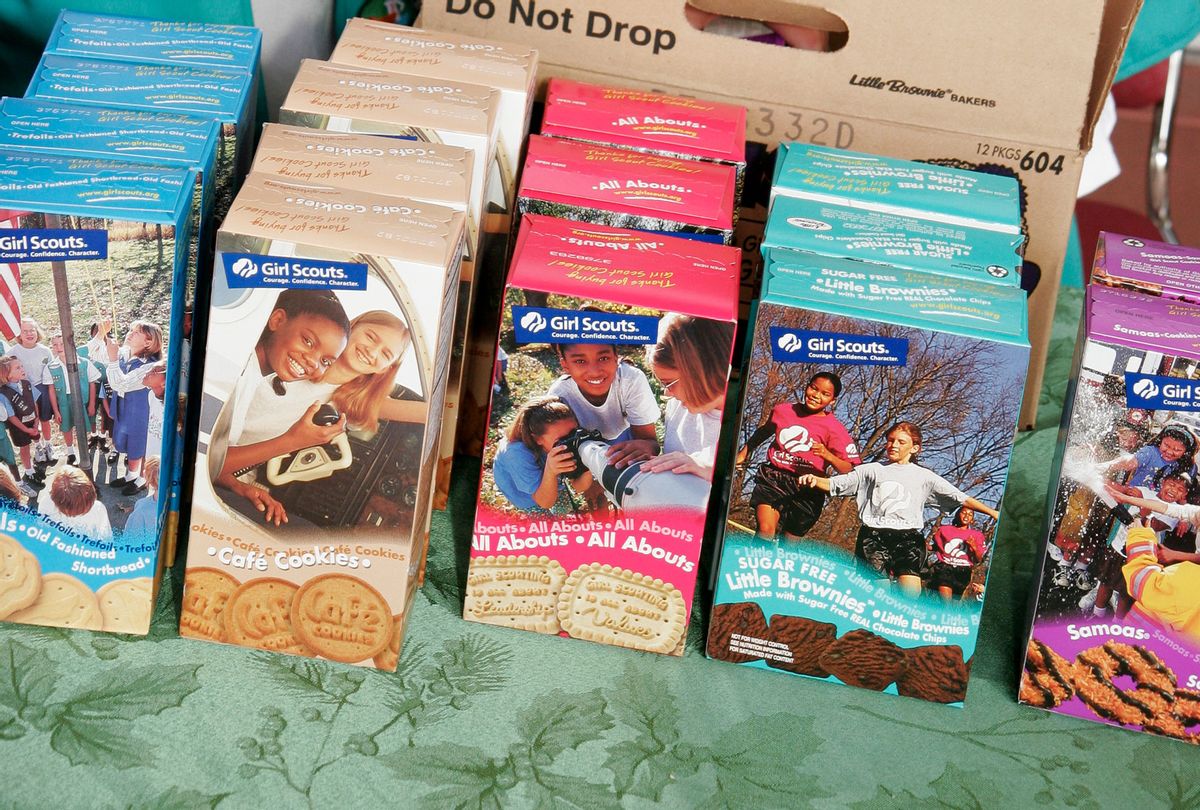 Girl Scout Cookies (Jeffrey Greenberg/Universal Images Group via Getty Images)