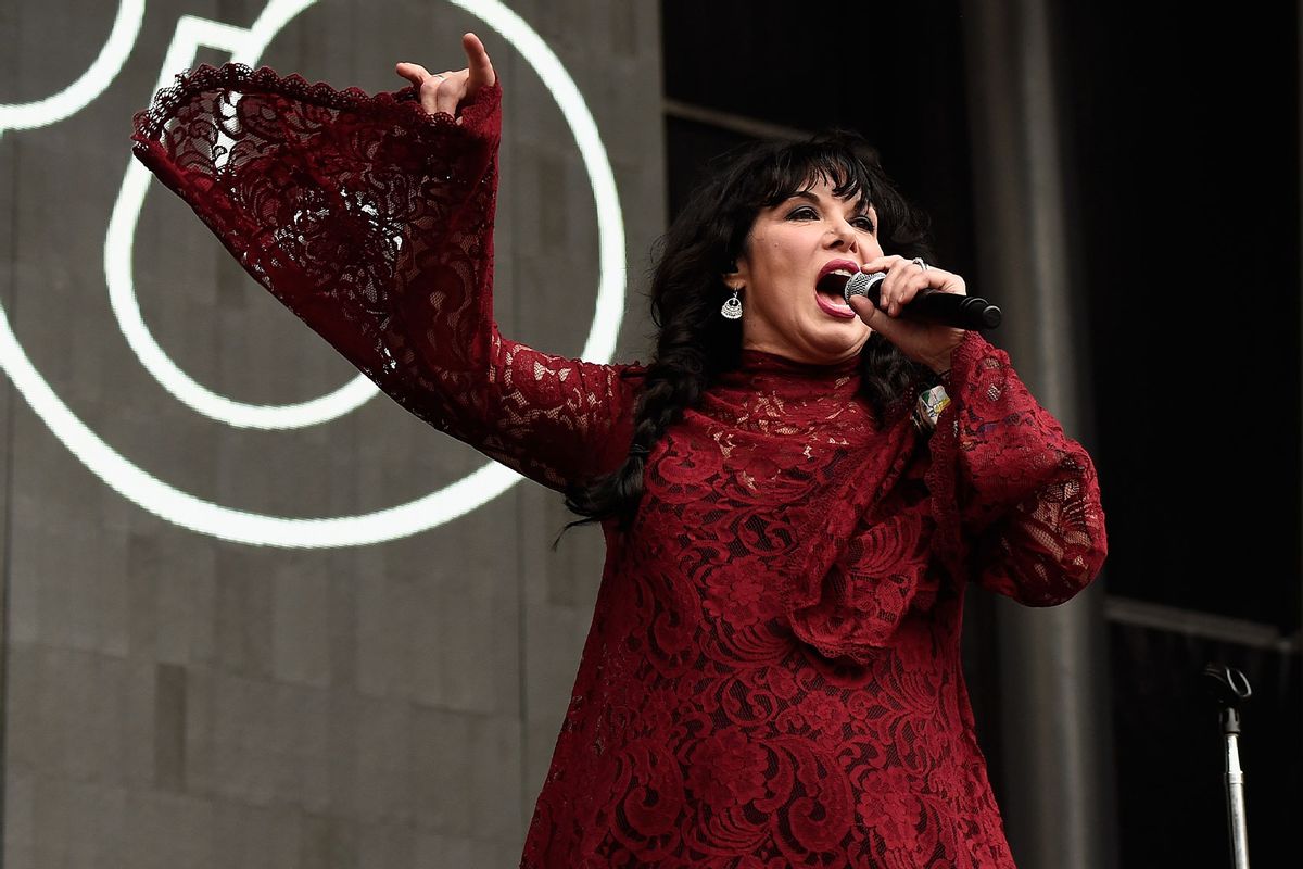 Ann Wilson of Heart performs onstage during the Foo Fighters 20th Anniversary Blowout at RFK Stadium on July 4, 2015 in Washington, DC. (Kevin Mazur/WireImage/Getty Images)