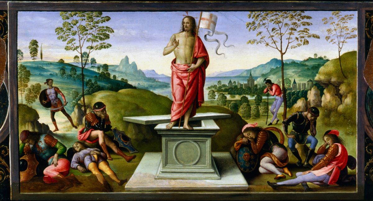 "Resurrection of Christ," by the artist Perugino, 1495. (Ann Ronan Pictures/Print Collector/Getty Images)