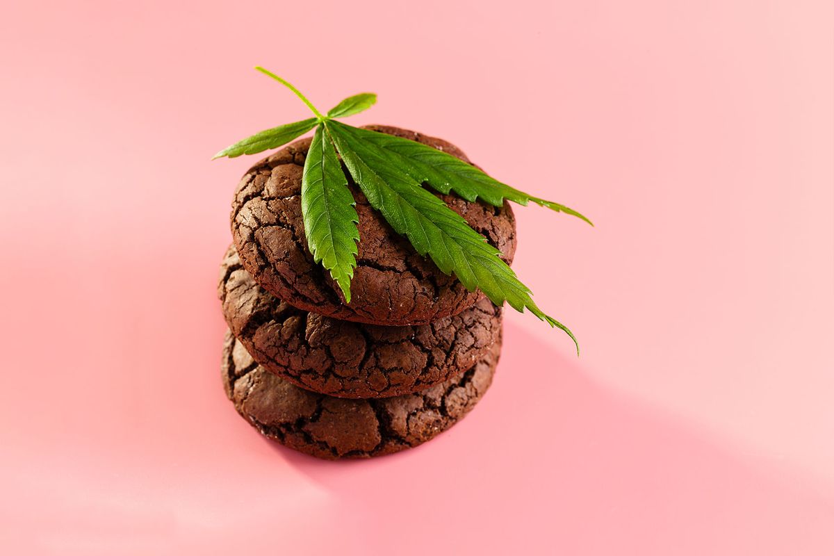 Marijuana chocolate cookies (Getty Images/TorriPhoto)