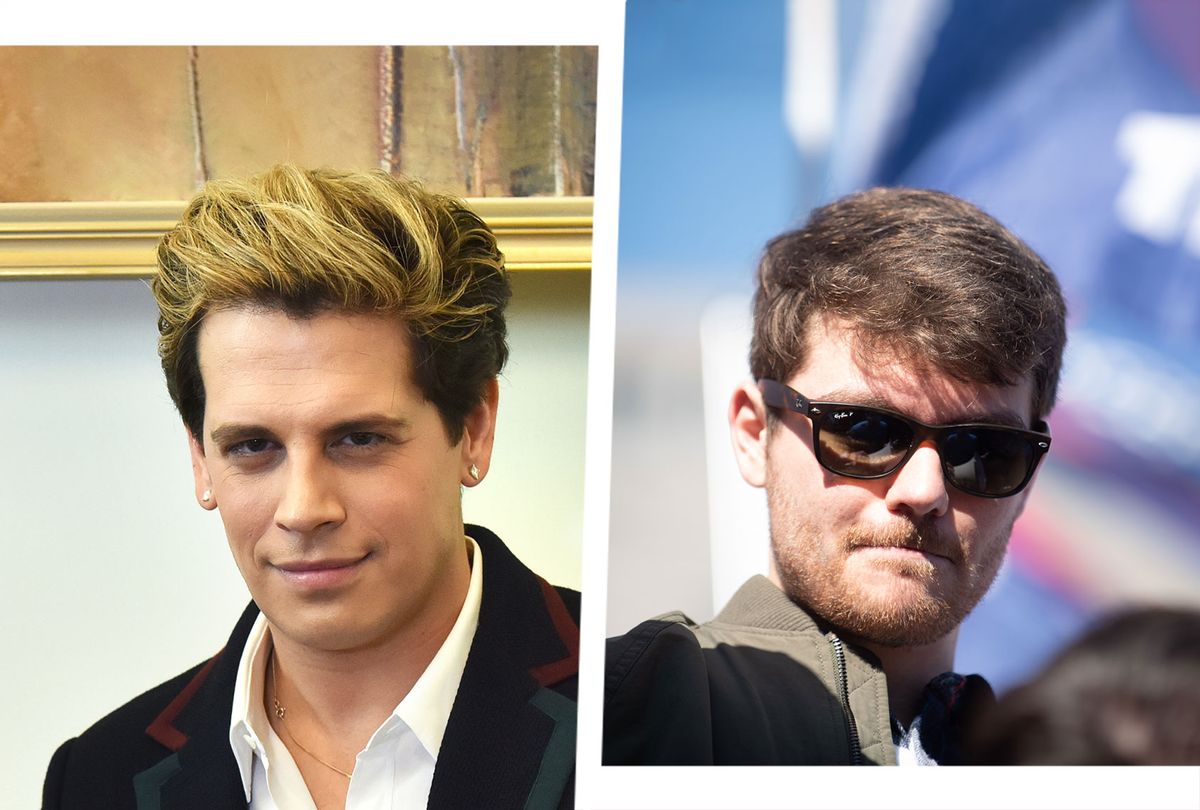 Milo Yiannopoulos and Nick Fuentes (Photo illustration by Salon/Getty Images)