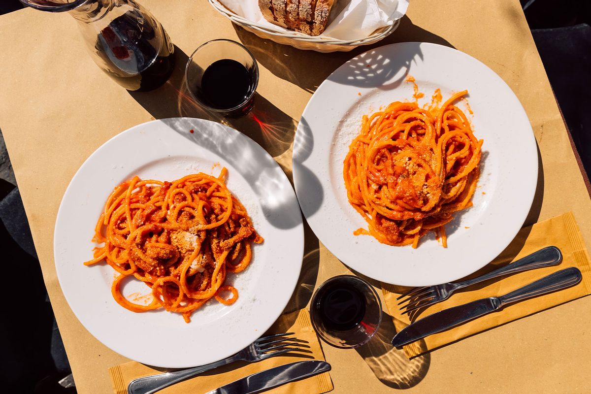 Pasta Amatriciana (Getty Images/Alexander Spatari)