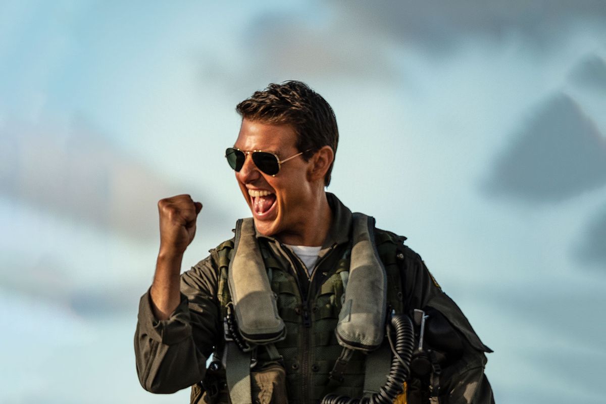 Tom Cruise plays Capt. Pete "Maverick" Mitchell in "Top Gun: Maverick" (Paramount Pictures / Skydance / Jerry Bruckheimer Films)