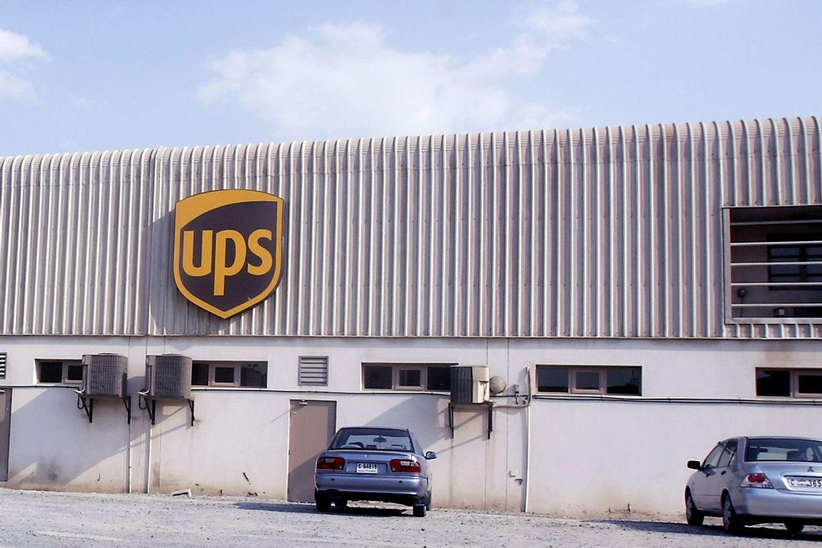 UPS Warehouse (KARIM SAHIB/AFP via Getty Images)