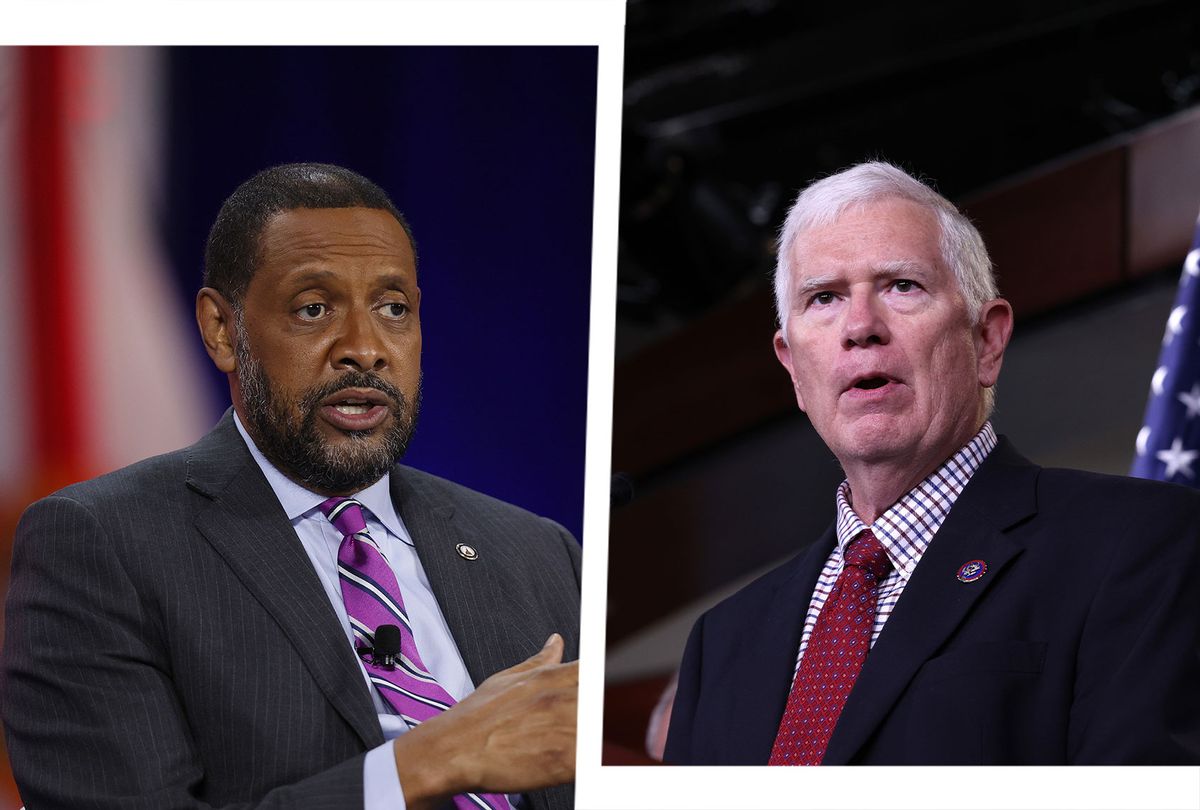 Vernon Jones and Mo Brooks (Photo illustration by Salon/Getty Images)