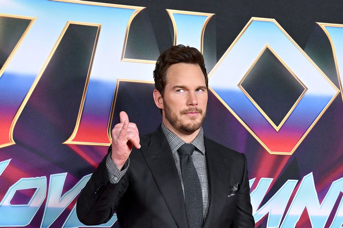 Chris Pratt attends Marvel Studios "Thor: Love and Thunder" Los Angeles Premiere at El Capitan Theatre on June 23, 2022 in Los Angeles, California. (Axelle/Bauer-Griffin/FilmMagic/Getty Images)