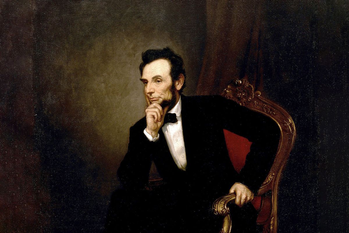 Official portrait of Abraham Lincoln, by George PA Healy (GraphicaArtis/Getty Images)