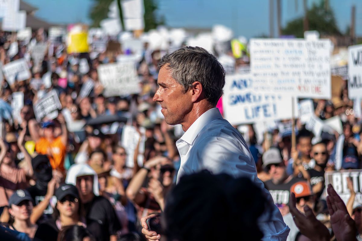 Texas Gubernatorial Candidate Beto O'Rourke Attends Rally For Reproductive Freedom On June 26, 2022 In Austin, Texas (Sergio Flores/Getty Images)
