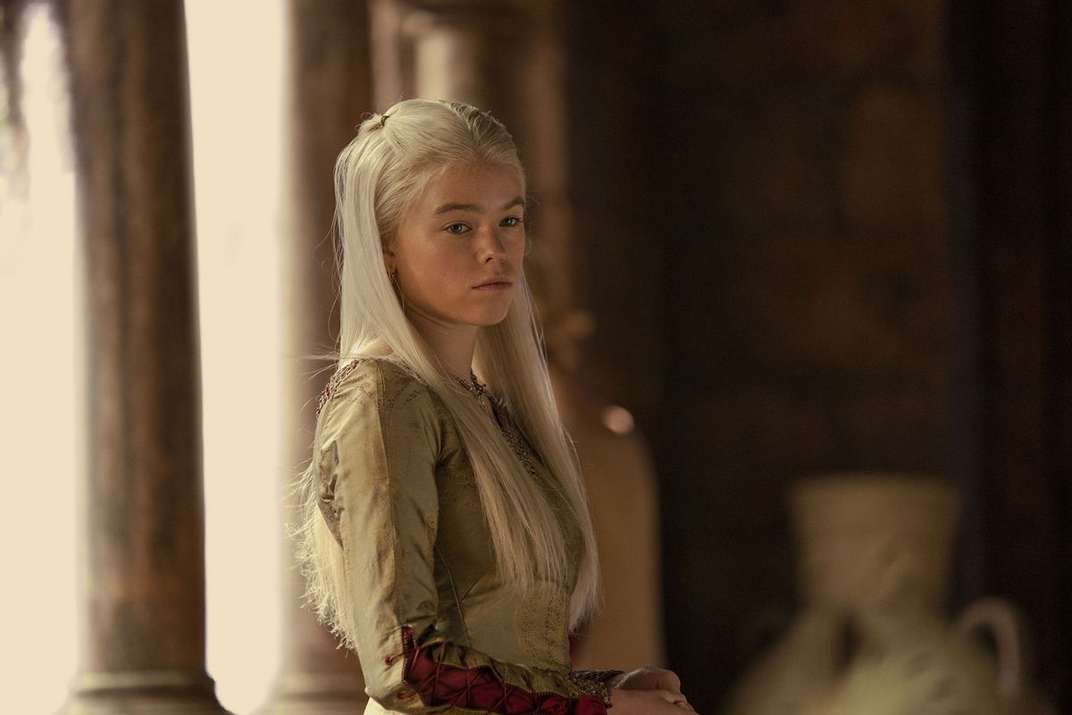 Milly Alcock in "House of the Dragon"  (Ollie Upton / HBO)