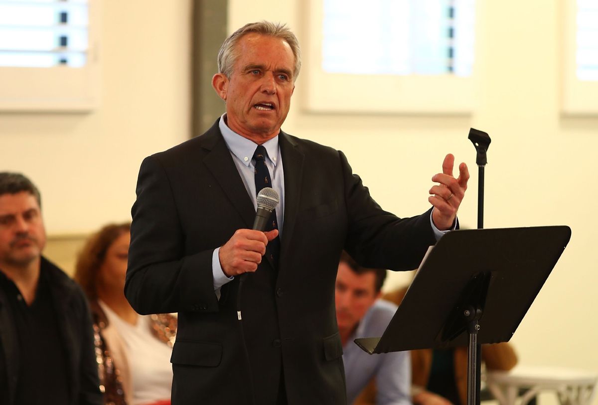 Robert F. Kennedy, Jr. speaks onstage at Food & Bounty At Sunset Gower Studios on January 13, 2019 in Hollywood, California.  (Joe Scarnici/Getty Images)