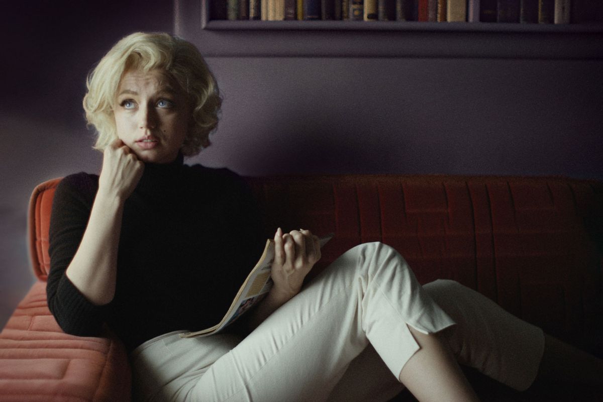 Ana de Armas as Marilyn Monroe in "Blonde" (Netflix)