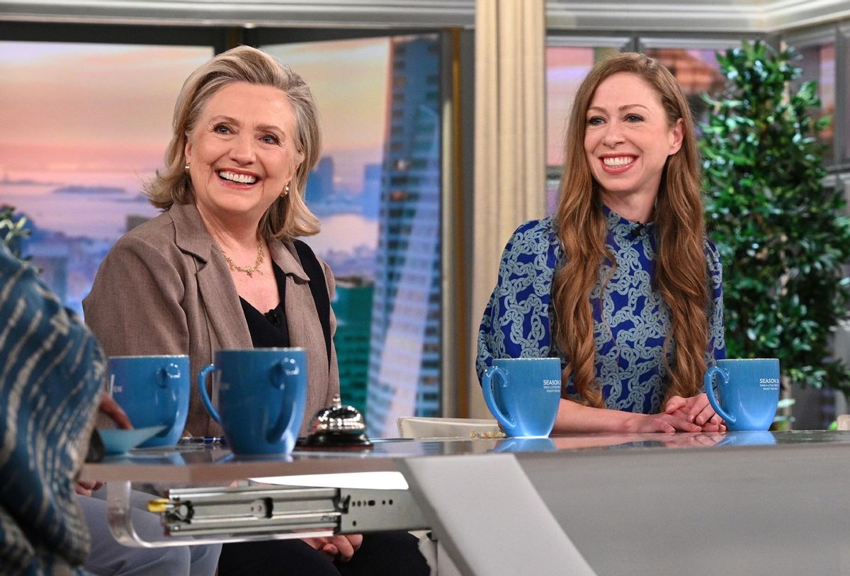 Hillary Clinton and Chelsea Clinton on "The View"  (ABC/Lorenzo Bevilaqua)