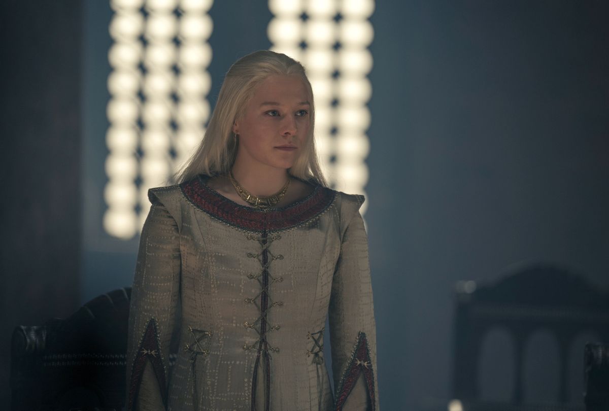 Emma D'Arcy as Rhaenyra Targaryen in "House of the Dragon" (Ollie Upton/HBO)