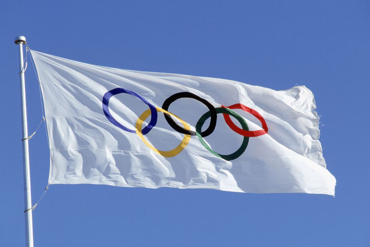 The Official Olympic Flag (Getty Images/Getty Images North America)