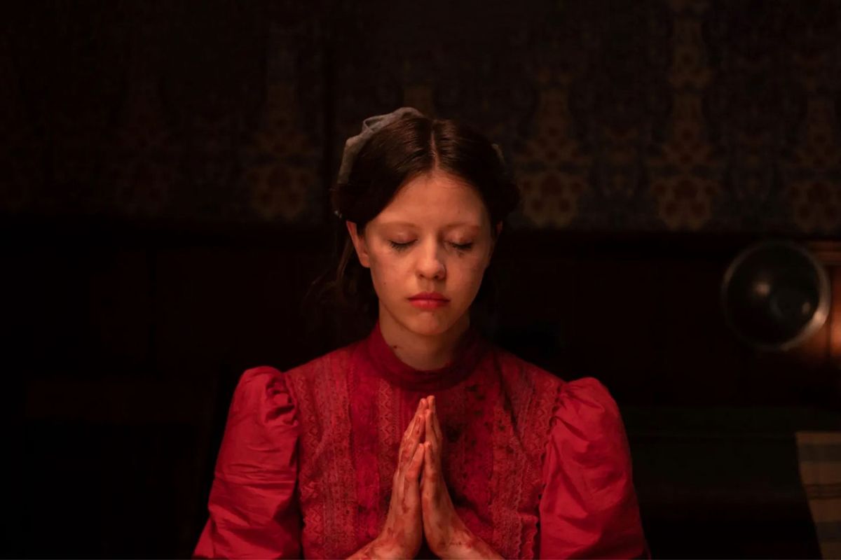 Mia Goth in "Pearl" (Christopher Moss/A24)