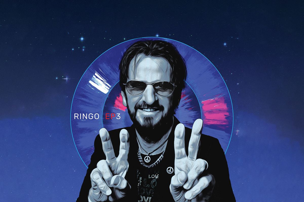 Ringo Starr’s third EP, titled EP3 (Beautiful Day Media/UMe)